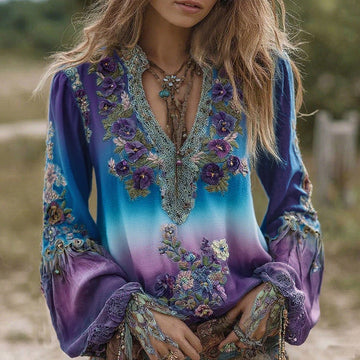 Blue purple