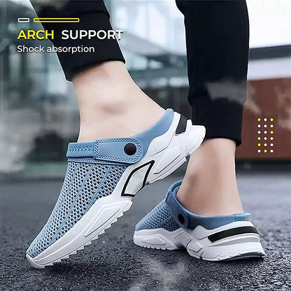 LetcloTM New Men's Orthopedic Hollow-Out Crocs / Sandals