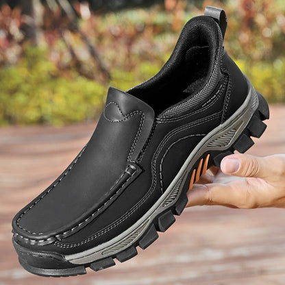 45% OFF Men's Handmade Genuine Leather Orthopedic Walking shoes